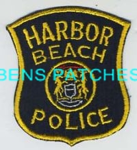 MICHIGAN,HARBOR BEACH POLICE 1